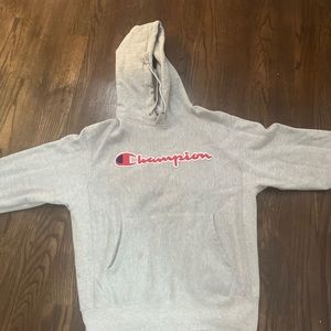 Grey Champion Reverse Weave Hoodie